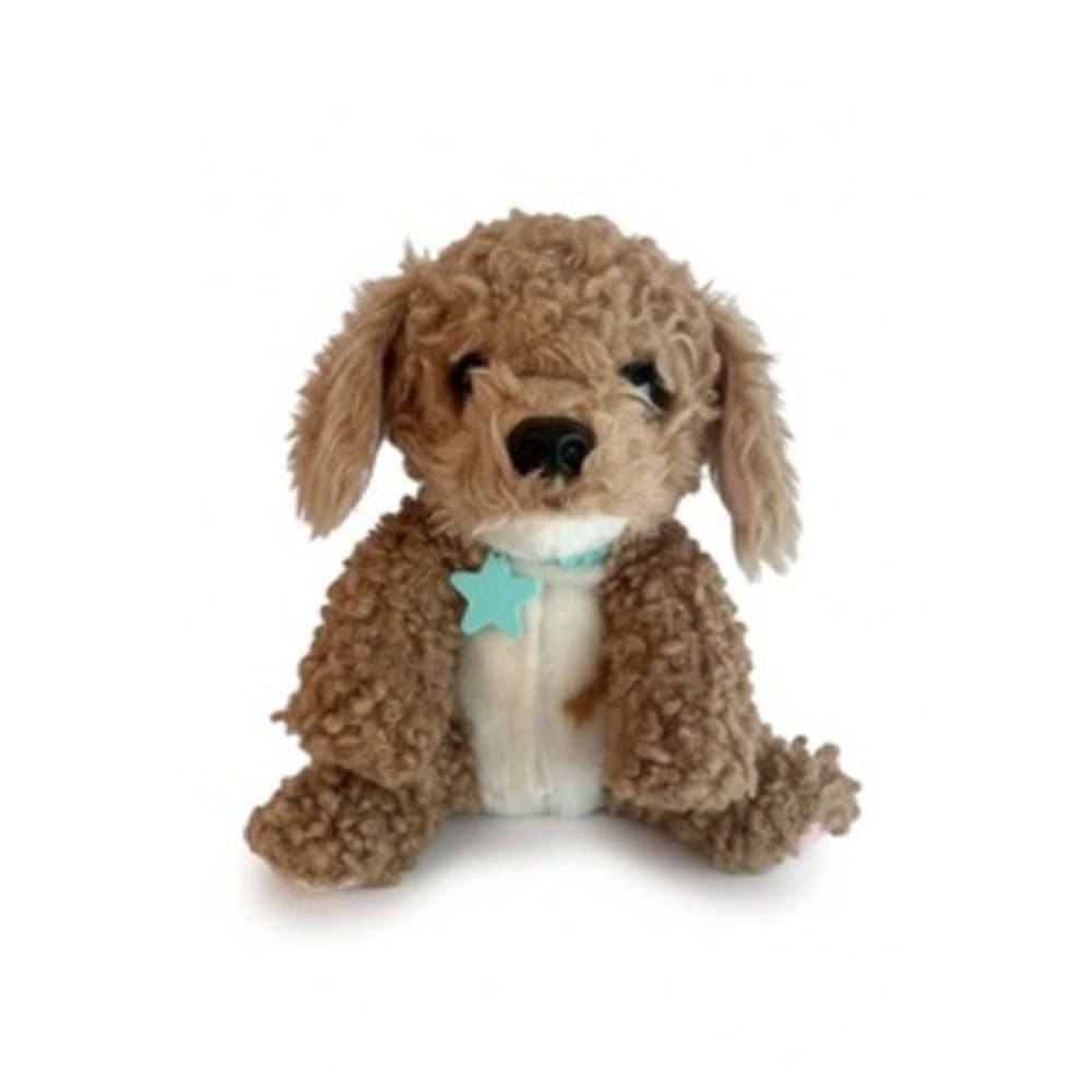 Little Live Pets My Puppy's Home Interactive Plush Brown Dog Teal Collar LLP